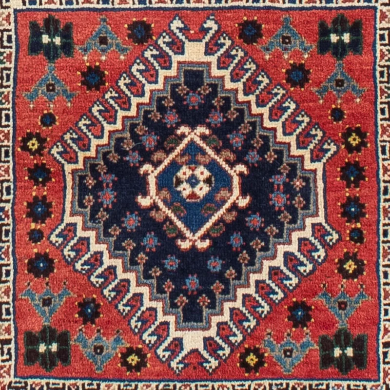 Yalameh Teppich 100x144cm - Perserteppich - blau