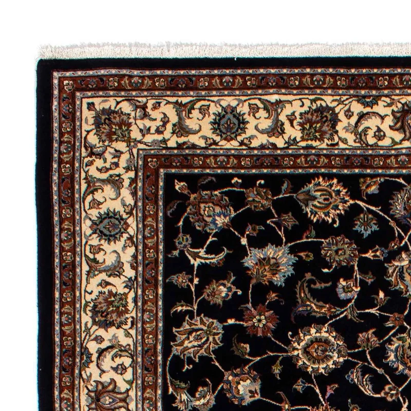 Kaschmar Teppich 200x295cm - Perserteppich - dunkelblau