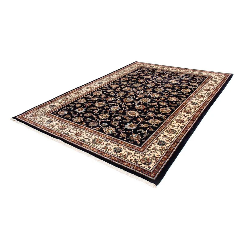 Kaschmar Teppich 200x295cm - Perserteppich - dunkelblau