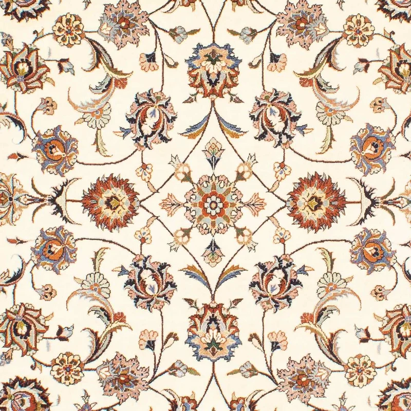 Kaschmar Teppich 195x298cm - Perserteppich - beige