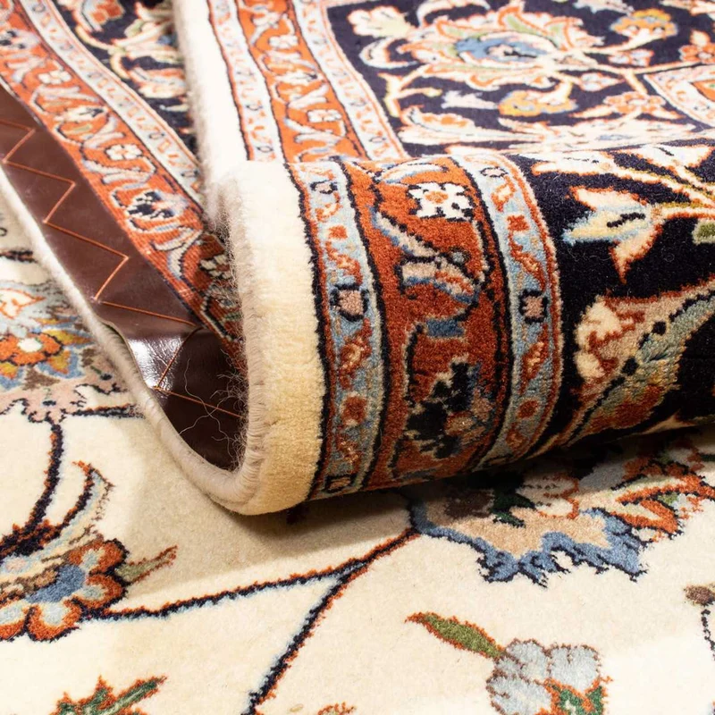 Kaschmar Teppich 195x298cm - Perserteppich - beige