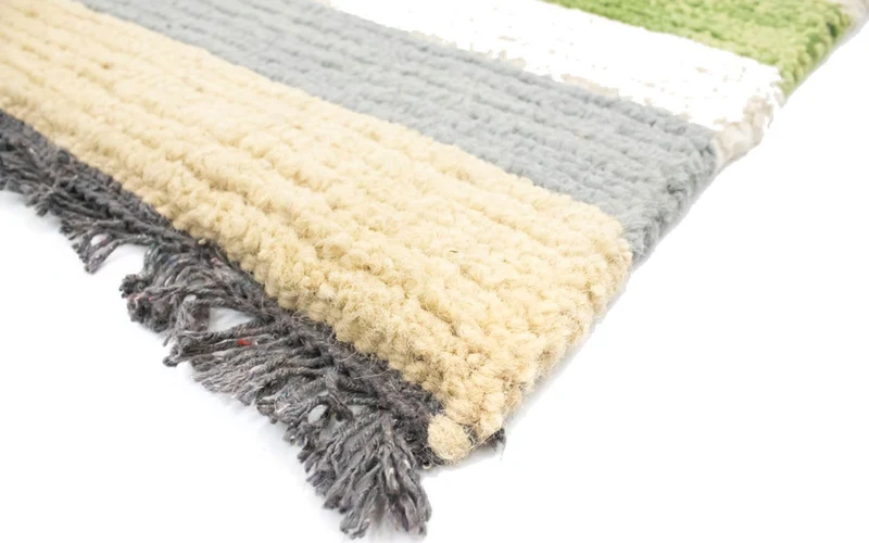 Nepal Teppich 70 x 140 cm - mehrfarbig