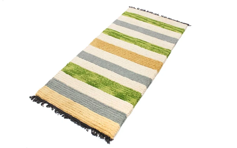 Nepal Teppich 70 x 140 cm - mehrfarbig