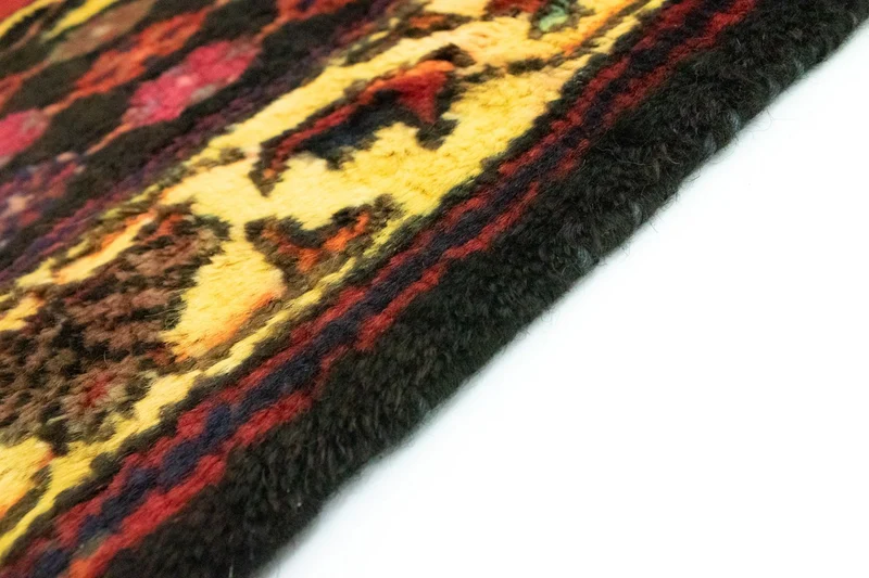 Hamadan Teppich 103x151cm - Perserteppich - rot