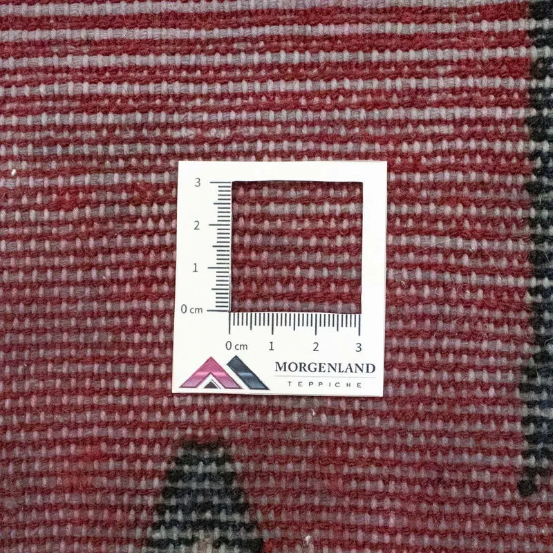 Hamadan Teppich 103x151cm - Perserteppich - rot