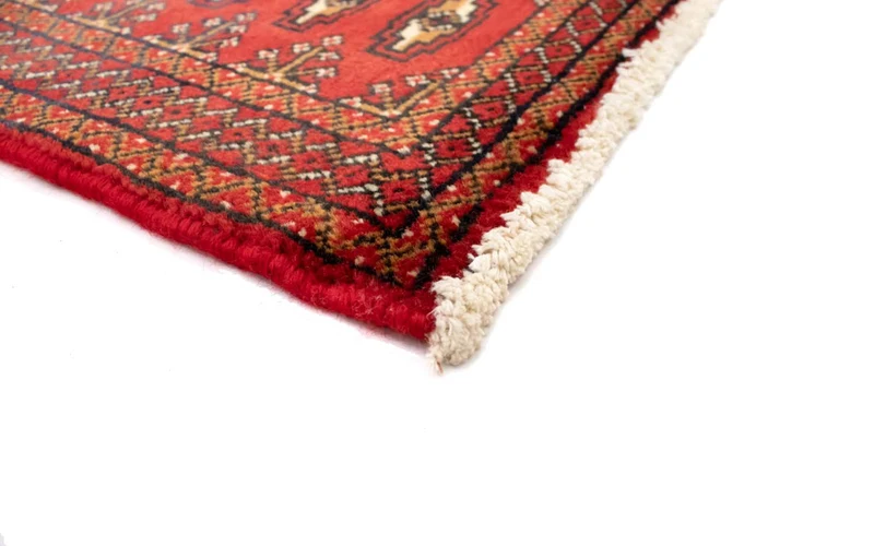 Turkaman Teppich 60x130cm - Orientteppich - rot