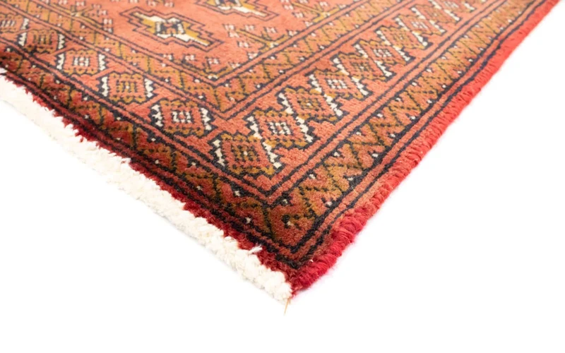 Turkaman Teppich 60x130cm - Orientteppich - rost