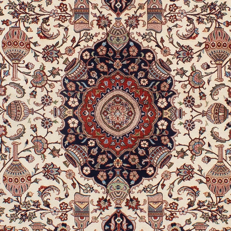 Kaschmar Teppich 200x290cm - Perserteppich - beige