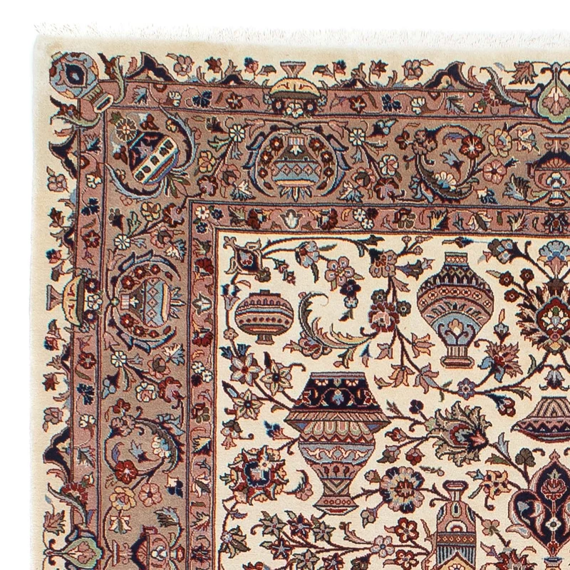 Kaschmar Teppich 200x290cm - Perserteppich - beige
