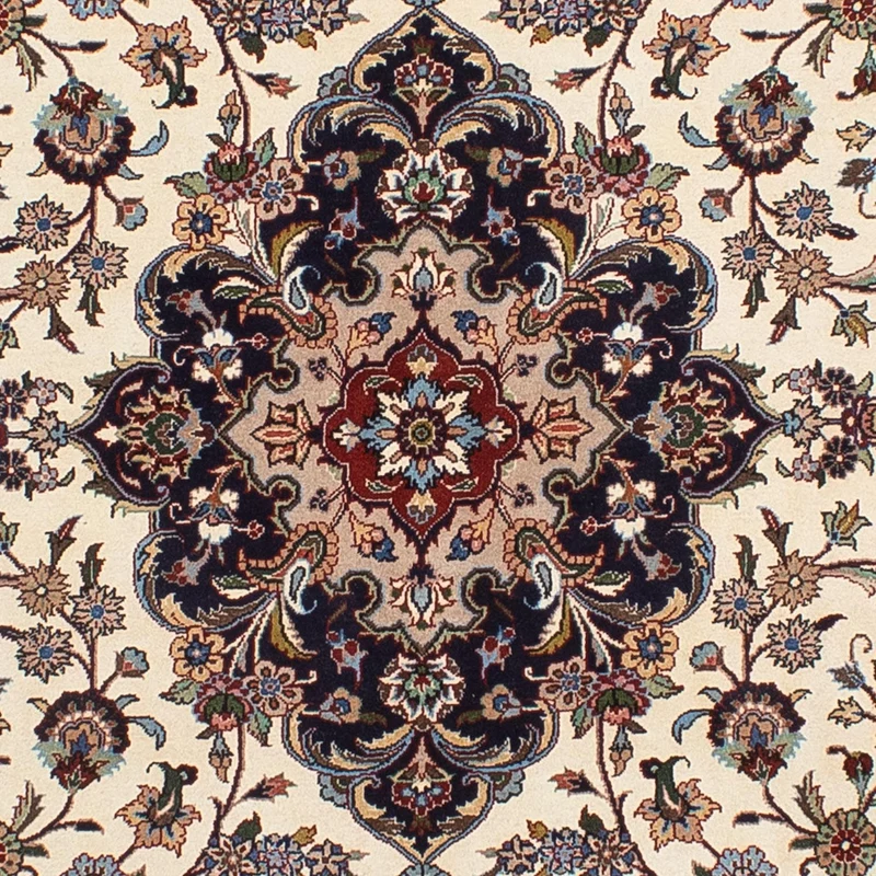 Kaschmar Teppich 200x293cm - Perserteppich - beige