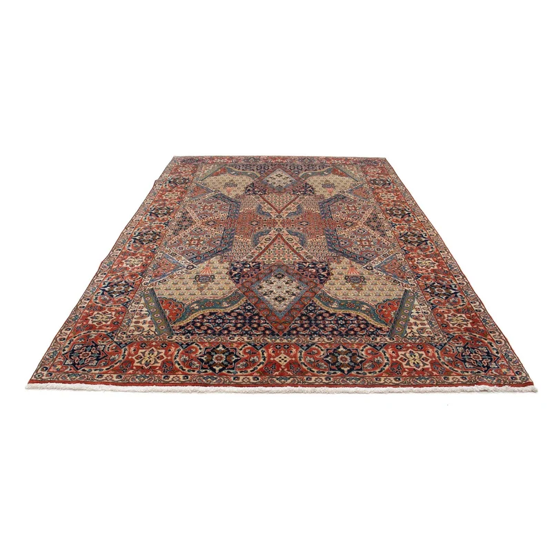 Yazd Teppich 200x295cm - Perserteppich - rost
