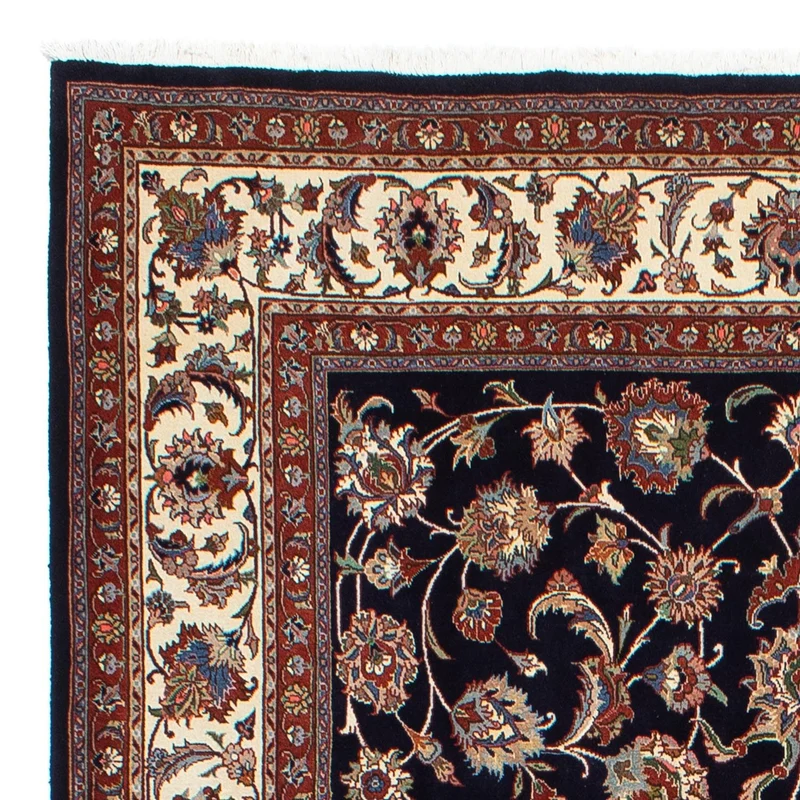Kaschmar Teppich 200x304cm - Perserteppich - schwarz