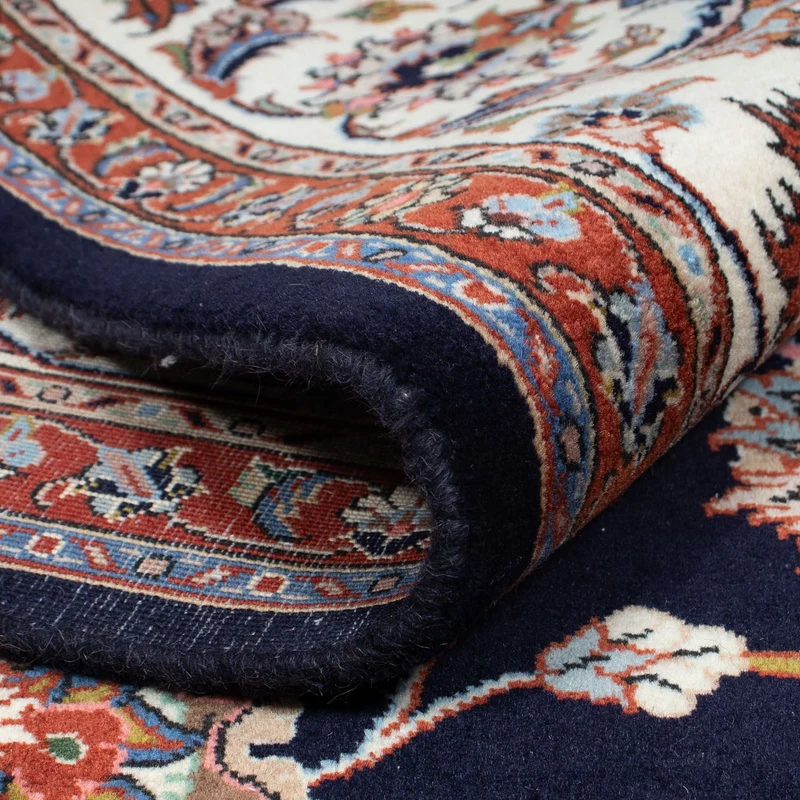 Kaschmar Teppich 200x304cm - Perserteppich - schwarz