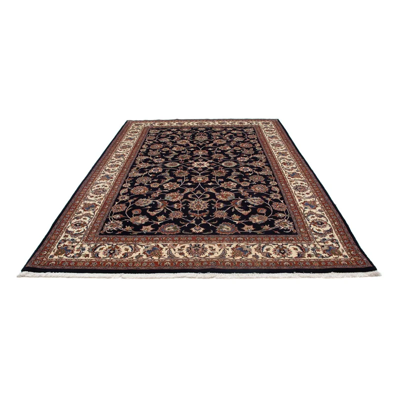 Kaschmar Teppich 200x304cm - Perserteppich - schwarz