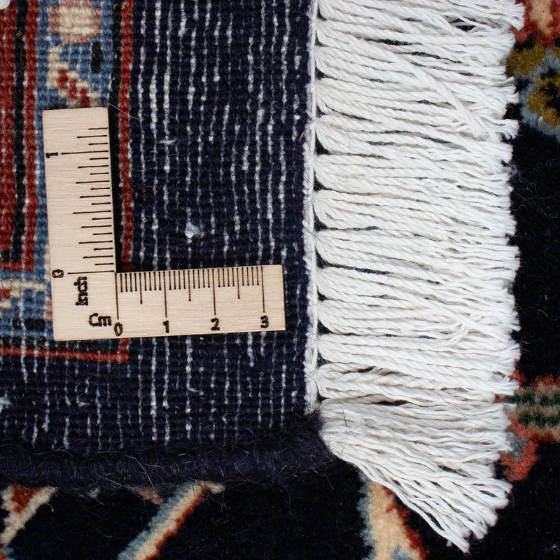Kaschmar Teppich 195x298cm - Perserteppich - schwarz