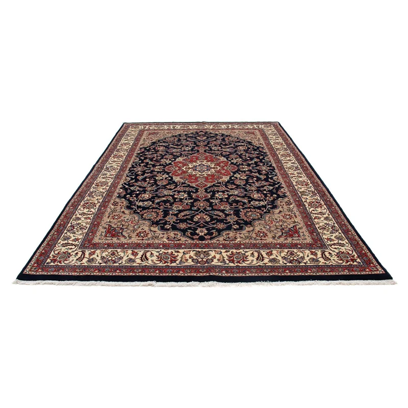 Kaschmar Teppich 198x294cm - Perserteppich - schwarz