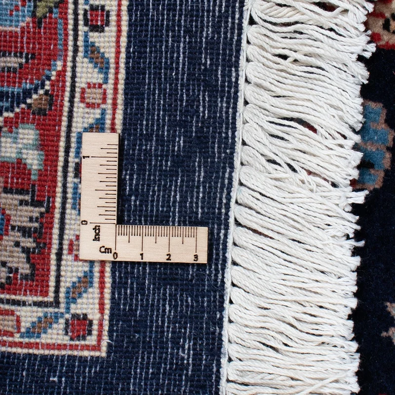 Kaschmar Teppich 198x294cm - Perserteppich - schwarz