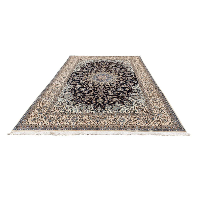 Nain - 9La Teppich 204x290cm - Perserteppich - schwarz