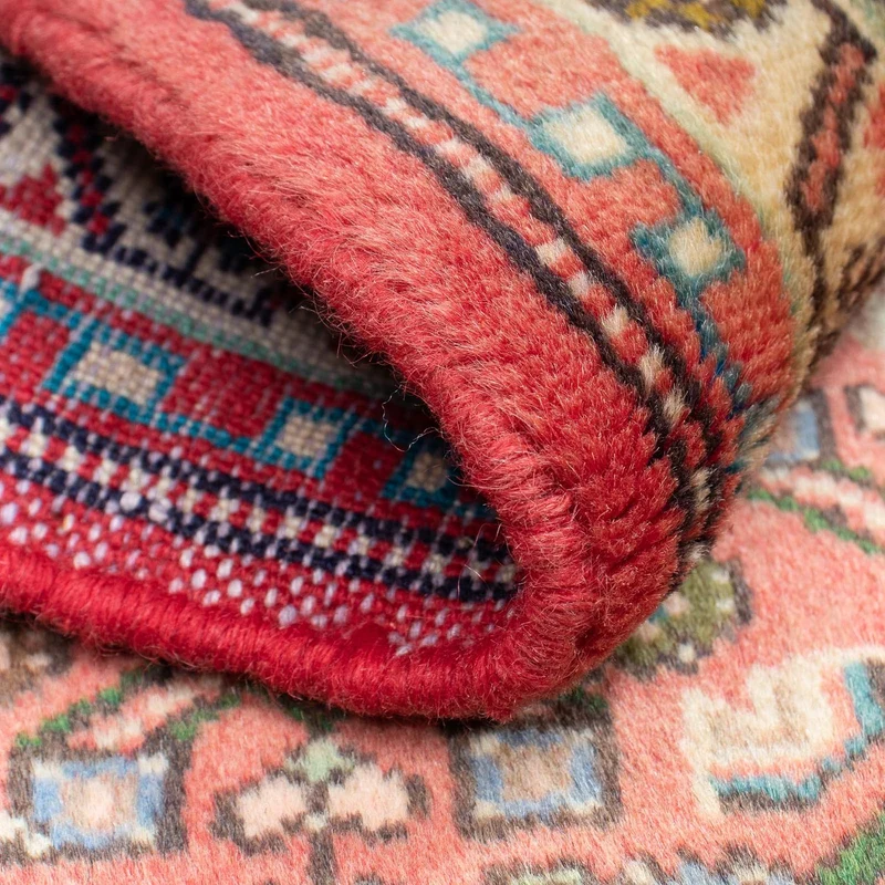 Hosseinabad Teppich 62x87cm - Perserteppich - hellrot