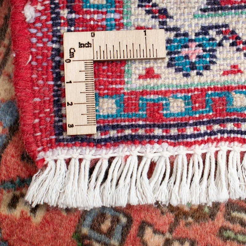 Hosseinabad Teppich 62x87cm - Perserteppich - hellrot