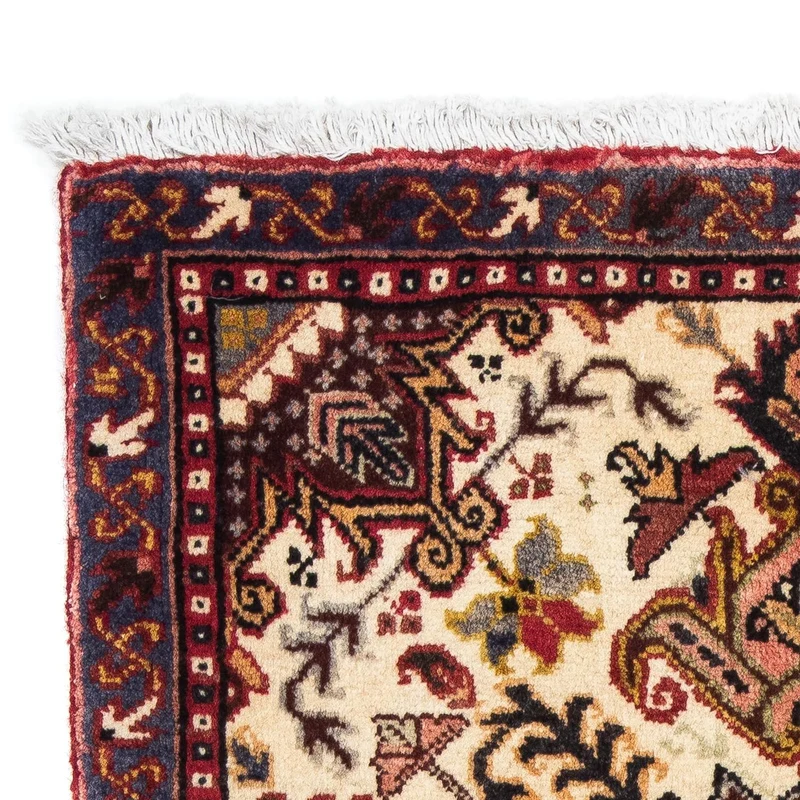 Heriz Teppich 68x95cm - Perserteppich - beige
