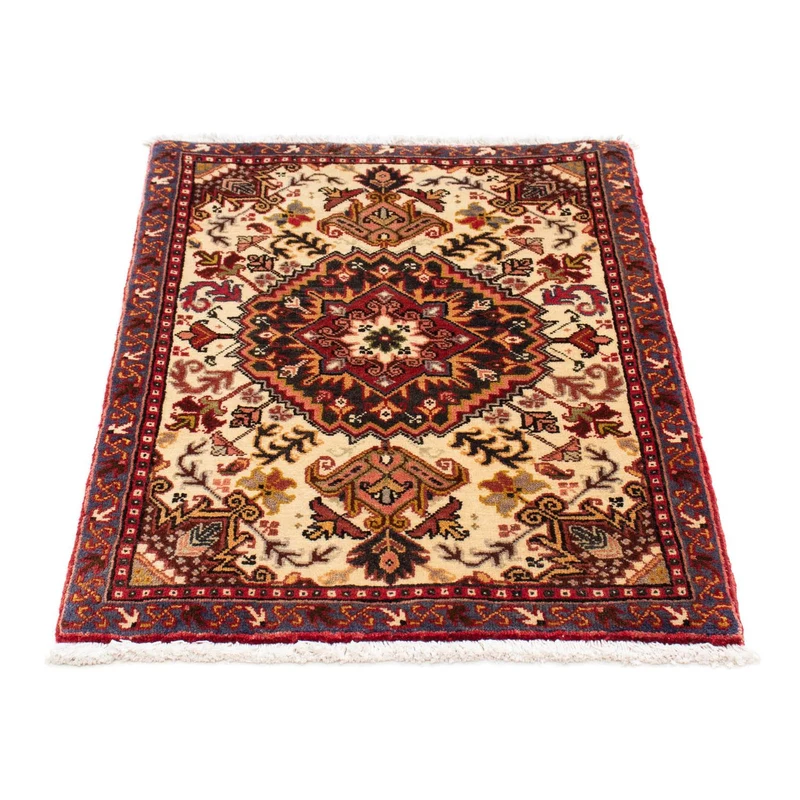 Heriz Teppich 68x95cm - Perserteppich - beige