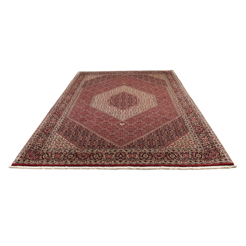 Bidjar Teppich 203x305cm - Perserteppich - dunkelrot