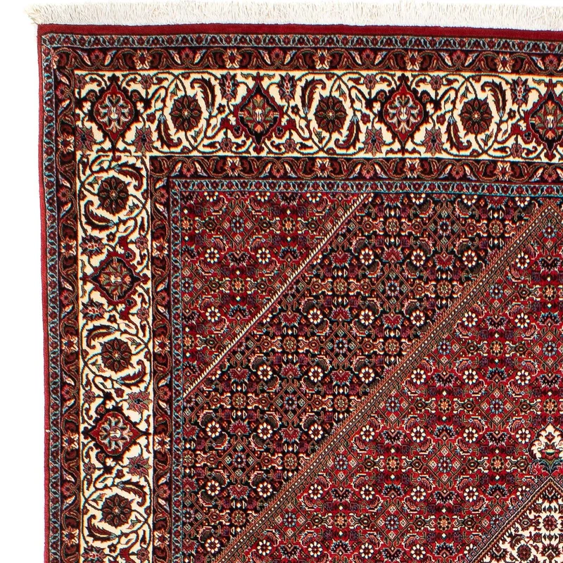 Bidjar Teppich 203x302cm - Perserteppich - dunkelrot