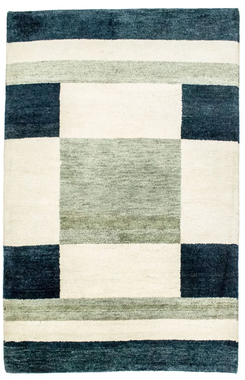 Gabbeh Teppich - Indus 110 x 165 cm - grün