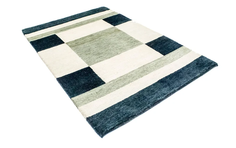 Gabbeh Teppich - Indus 110 x 165 cm - grün