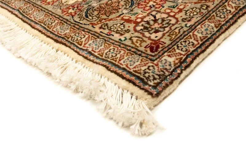 Täbriz - 50 Raj Teppich 103x165cm - Perserteppich - beige