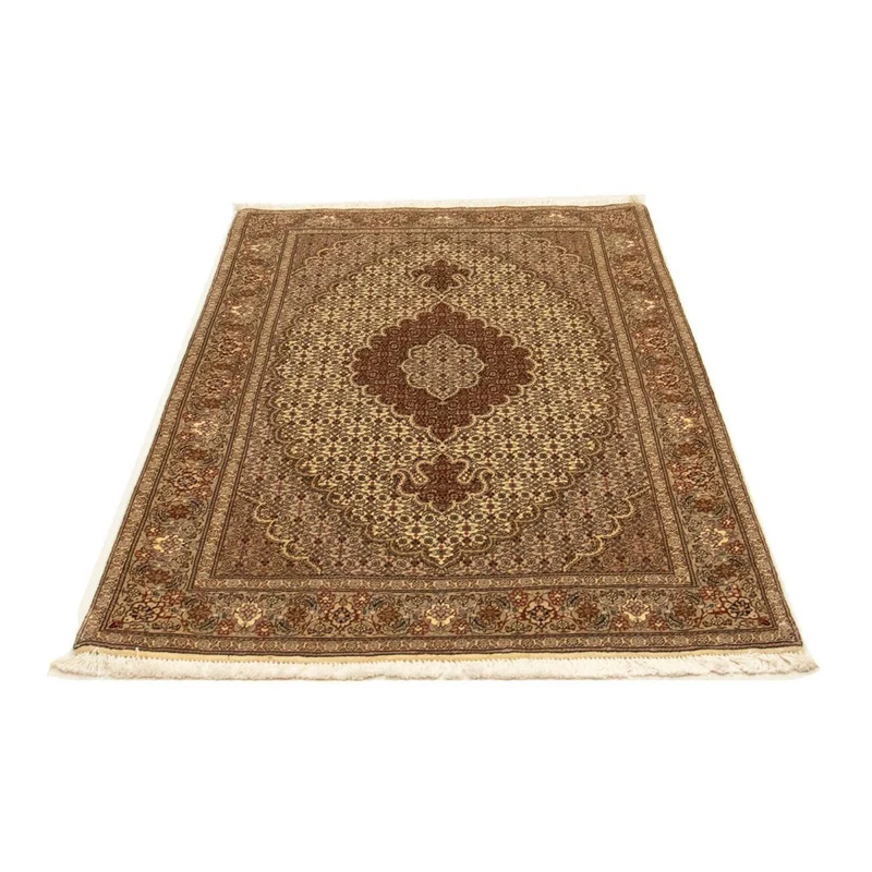 Täbriz - 50 Raj Teppich 103x165cm - Perserteppich - beige