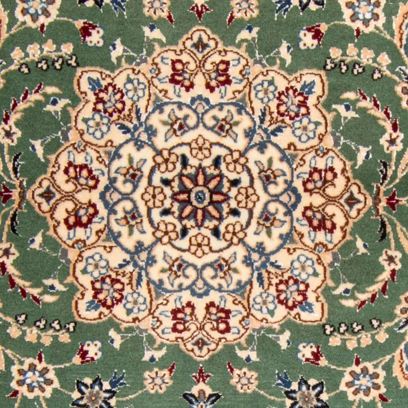 Nain - 9La Teppich 100x152cm - Perserteppich - grün