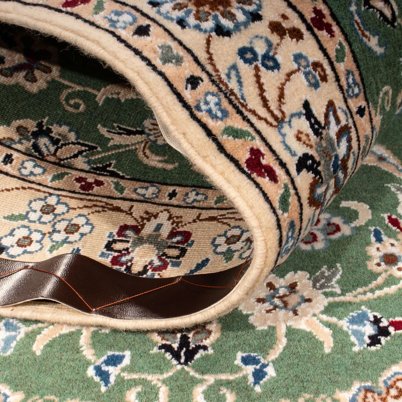Nain - 9La Teppich 100x152cm - Perserteppich - grün
