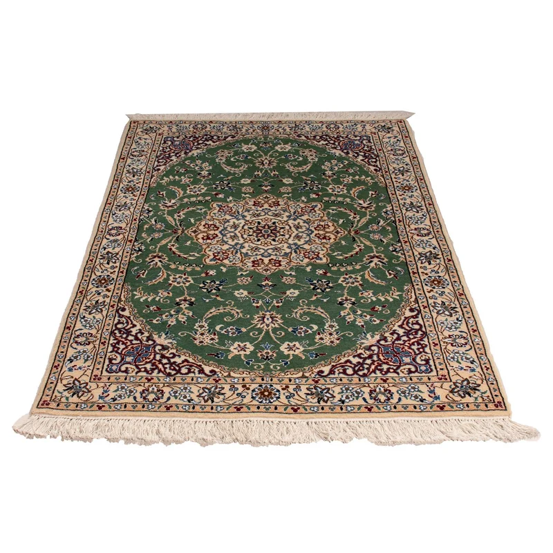 Nain - 9La Teppich 100x152cm - Perserteppich - grün