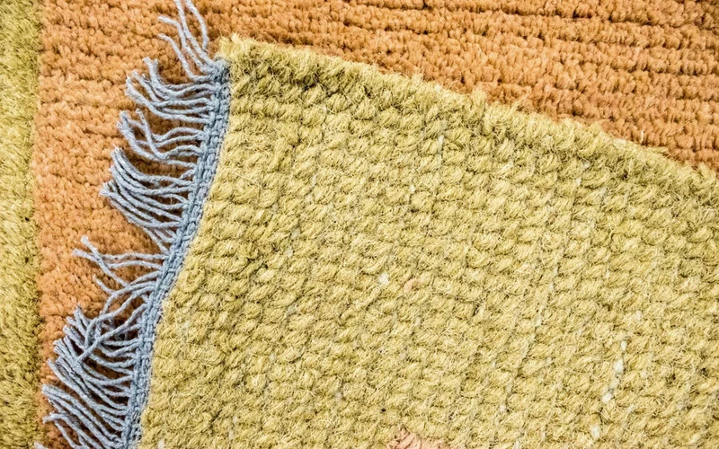 Nepal Teppich 70 x 140 cm - mehrfarbig