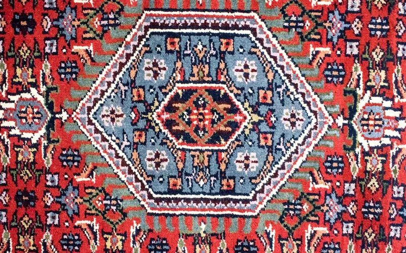 Orientteppich 60 x 90 cm - rot