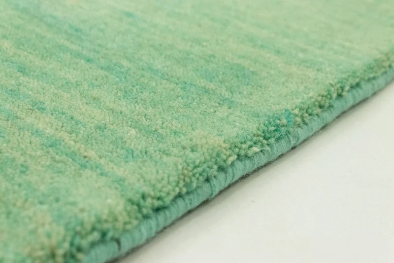 Gabbeh Teppich - Softy 40 x 60 cm - hellgrün