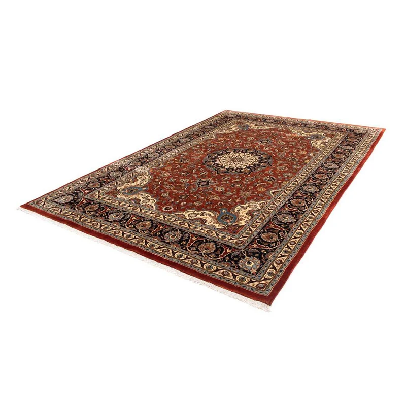 Maschad Teppich 200x300cm - Perserteppich - dunkelrot