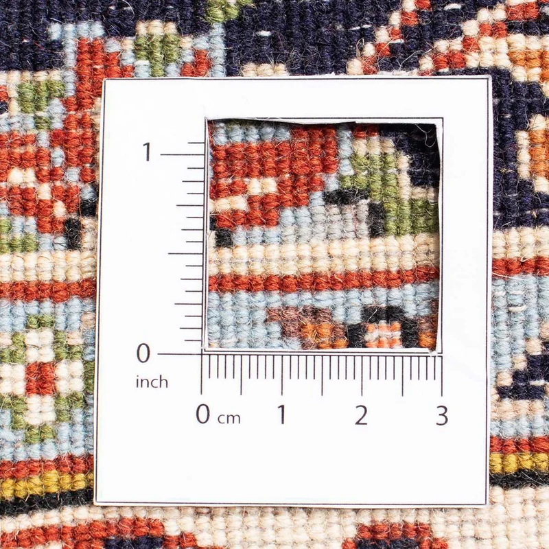 Maschad Teppich 200x300cm - Perserteppich - dunkelrot