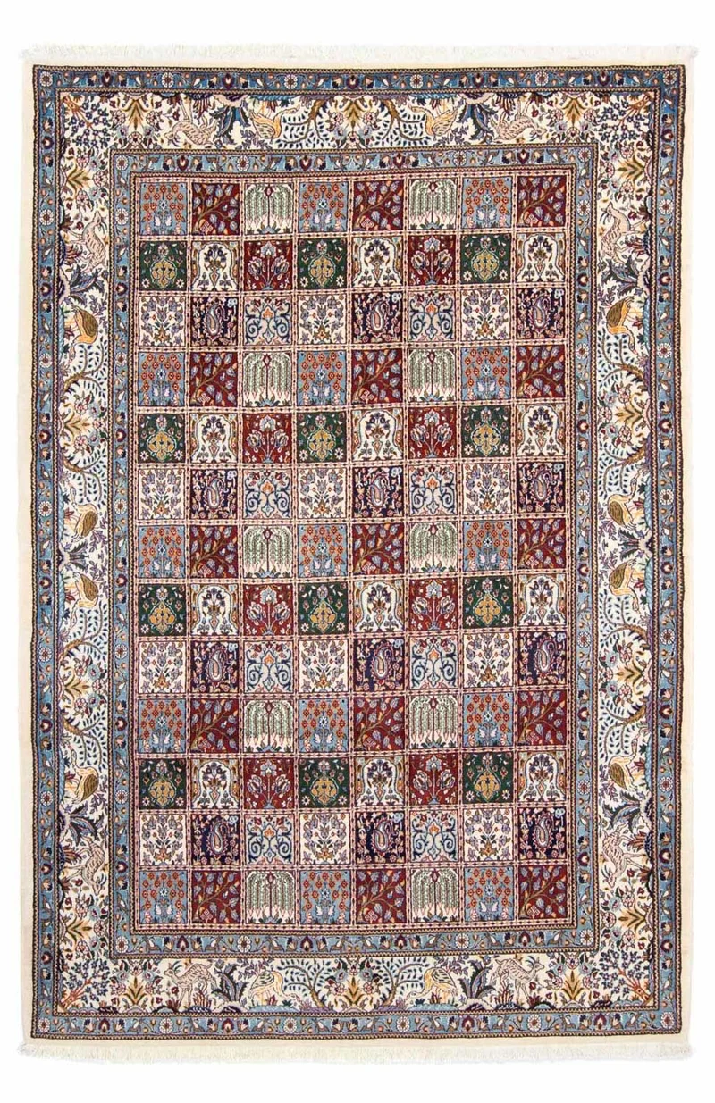 Moud Teppich 200x300cm - Perserteppich - beige