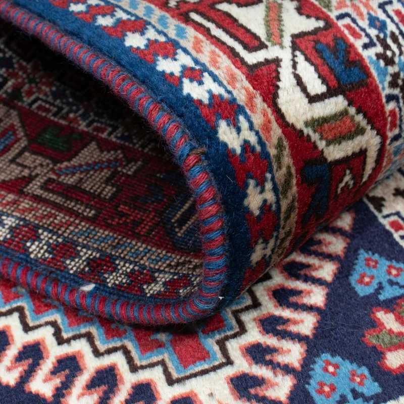 Yalameh Teppich 80x190cm - Perserteppich - hellrot