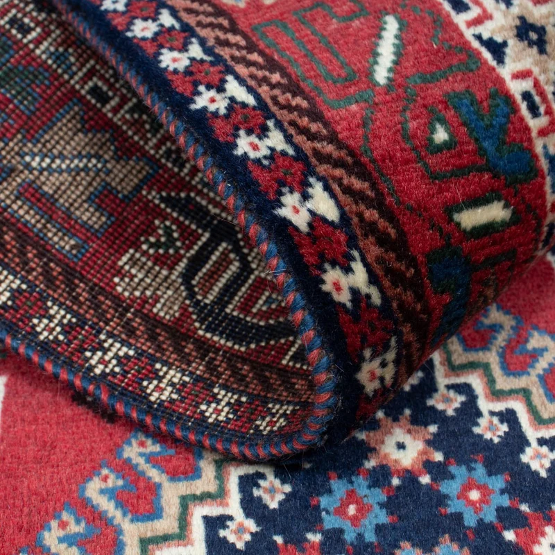 Yalameh Teppich 100x145cm - Perserteppich - rot