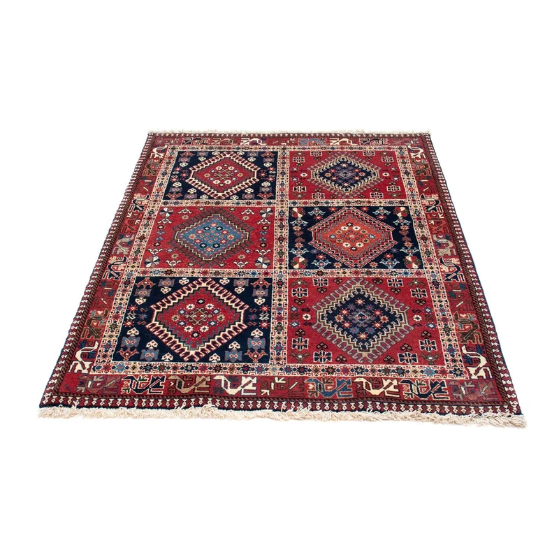 Yalameh Teppich 100x145cm - Perserteppich - rot
