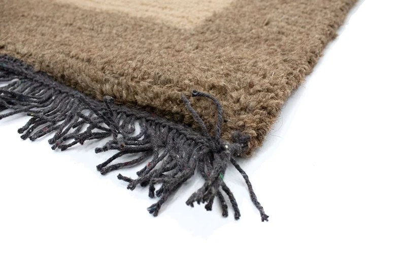 Nepal Teppich 70 x 140 cm - beige