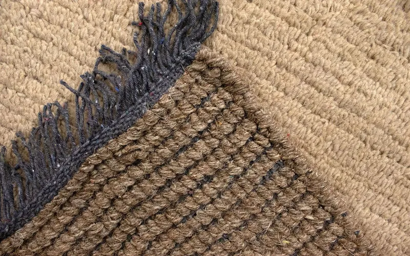 Nepal Teppich 70 x 140 cm - beige