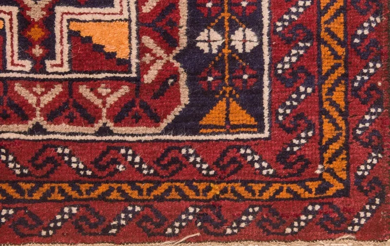 Belutsch Teppich 77x126cm - Orientteppich - mehrfarbig