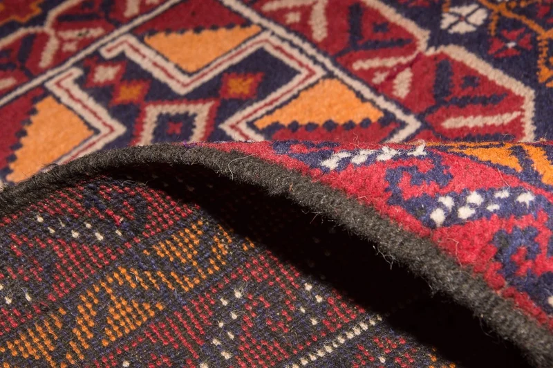 Belutsch Teppich 77x126cm - Orientteppich - mehrfarbig