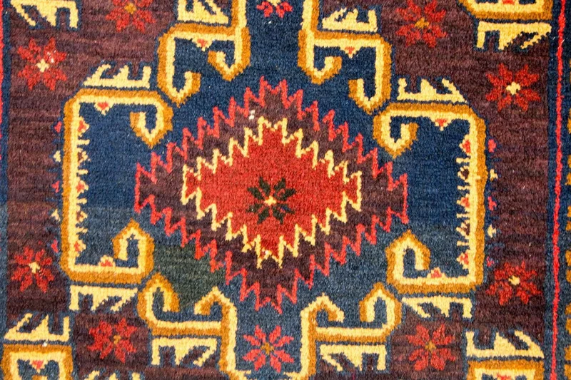 Belutsch Teppich 77x129cm - Orientteppich - mehrfarbig