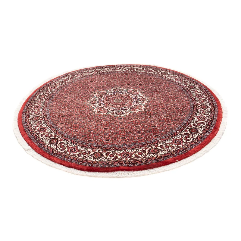 Bidjar Teppich 150x150cm - Perserteppich - dunkelrot